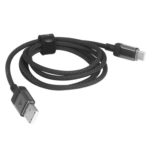 Купить Кабель круглый ACEFAST USB Type-C - USB 2.0 Type-A черный 1.2 м  9258670. Характеристики, отзывы и цены в Донецке