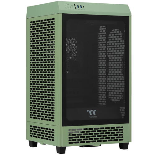 Купить Корпус Thermaltake The Tower 200 Matcha Green [CA-1X9-00SEWN-00] зеленый  5432576. Характеристики, отзывы и цены в Донецке