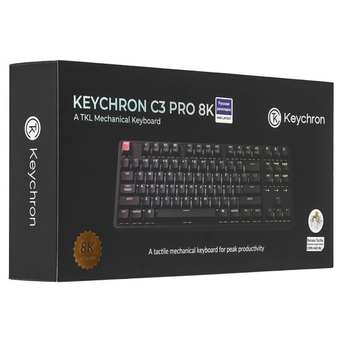 Купить Клавиатура  проводная Keychron C3 Pro  9307526. Характеристики, отзывы и цены в Донецке