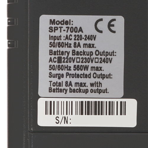 Купить ИБП Powercom Smart King Pro+ SPT-700-II  8184355. Характеристики, отзывы и цены в Донецке
