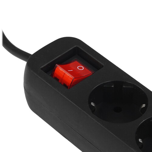 Купить Удлинитель Defender G418 черный  9204474. Характеристики, отзывы и цены в Донецке