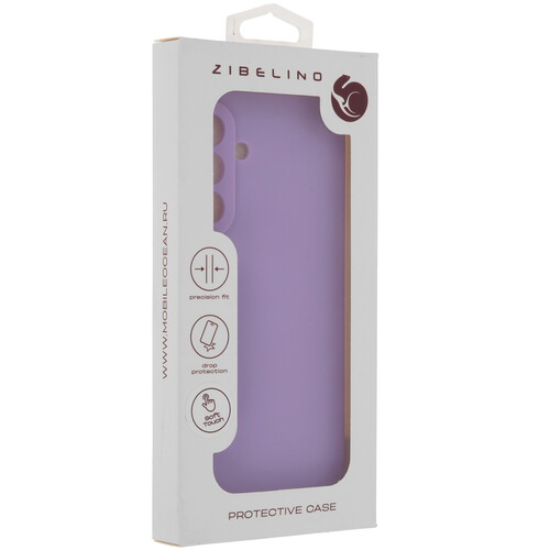 Купить Накладка  Zibelino Soft Matte для Samsung Galaxy A56 сиреневый  9273537. Характеристики, отзывы и цены в Донецке