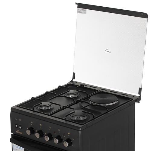 Купить Комбинированная плита Flama L RK 23-126 черный  5305311. Характеристики, отзывы и цены в Донецке