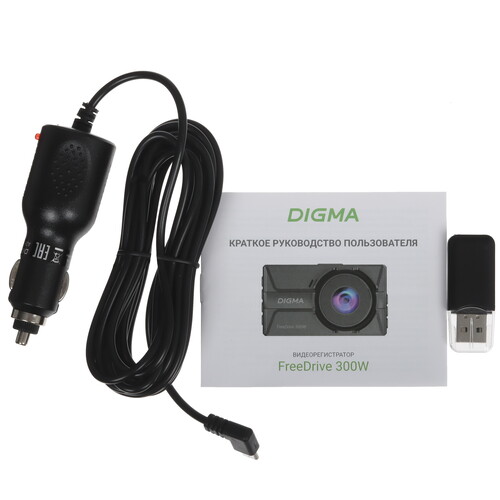 Купить Видеорегистратор Digma FreeDrive 300W  9151488. Характеристики, отзывы и цены в Донецке