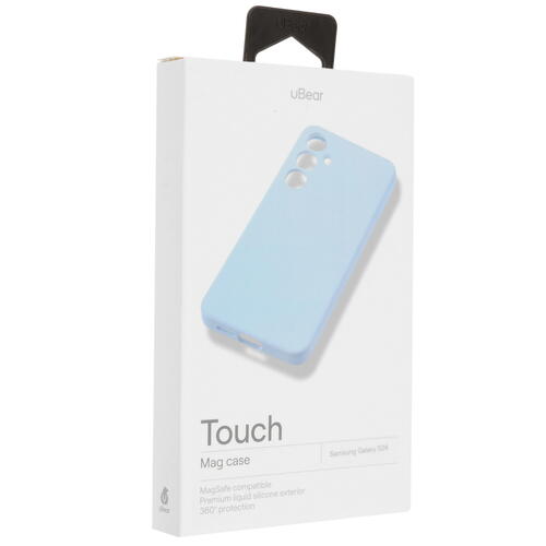 Купить Накладка  uBear Touch Mag Case для Samsung Galaxy S24 голубой  5451633. Характеристики, отзывы и цены в Донецке