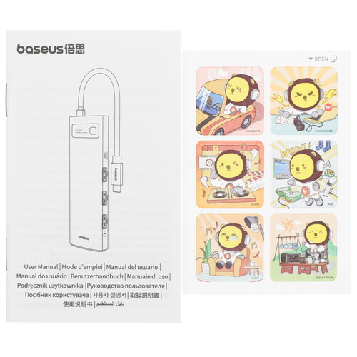 Купить Док-станция Baseus Metal Gleam Series  5488036. Характеристики, отзывы и цены в Донецке