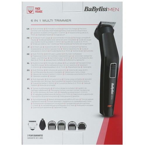 Купить Триммер BaByliss MT725E черный  9902935. Характеристики, отзывы и цены в Донецке