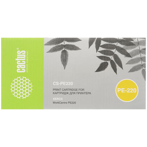 Купить Картридж лазерный Cactus CS-PE220 черный, с чипом  7936828. Характеристики, отзывы и цены в Донецке