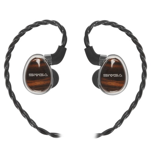 Купить Проводные наушники SIVGA NIGHTINGALE черный  9093341. Характеристики, отзывы и цены в Донецке
