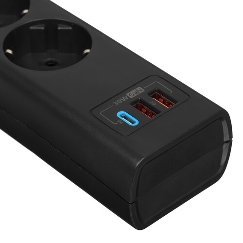 Купить Сетевой фильтр Philips CHP8246BA/51 черный  9158502. Характеристики, отзывы и цены в Донецке