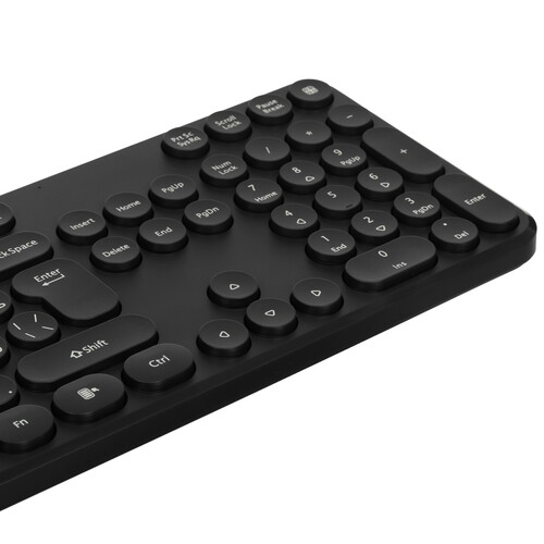 Купить Клавиатура+мышь беспроводная   RAPOO X260S черный  9126371. Характеристики, отзывы и цены в Донецке