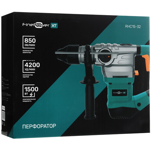 Купить Перфоратор FinePower XT RHC15-32  9122145. Характеристики, отзывы и цены в Донецке