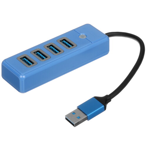 Купить USB-разветвитель ORICO PW4U-U3-015-BL-EP  5471122. Характеристики, отзывы и цены в Донецке