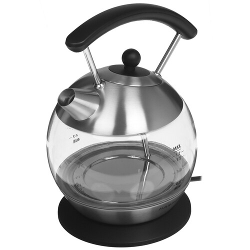 Купить Электрочайник HARPER HWK-GM01 серебристый  5331598. Характеристики, отзывы и цены в Донецке