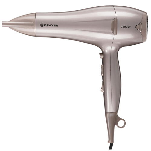 Купить Фен Brayer BR3006 коричневый  9931339. Характеристики, отзывы и цены в Донецке