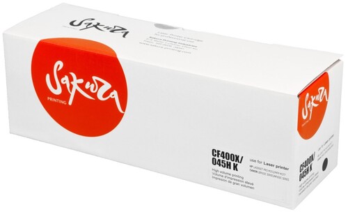 Купить Картридж лазерный SAKURA CF400X/045HBK черный, с чипом  5363642. Характеристики, отзывы и цены в Донецке
