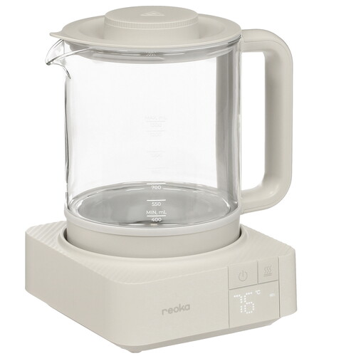 Купить Электрочайник Reoka RKEK-05TSB бежевый  9977401. Характеристики, отзывы и цены в Донецке