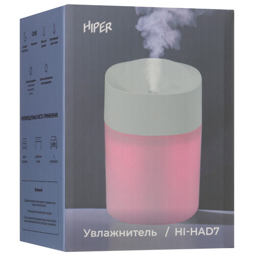Купить Увлажнитель воздуха HIPER HI-HAD7  5459734. Характеристики, отзывы и цены в Донецке