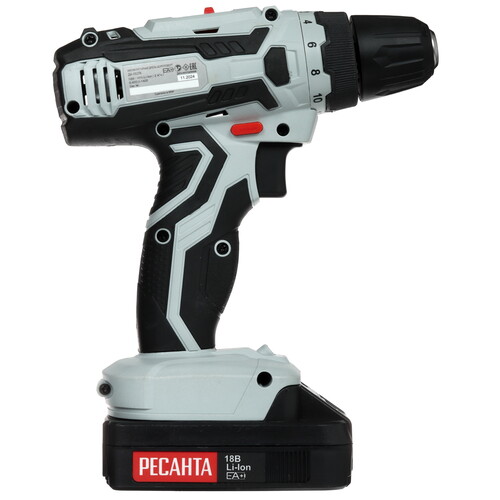 Купить Дрель-шуруповерт Ресанта ДА-182ЛК  5618734. Характеристики, отзывы и цены в Донецке