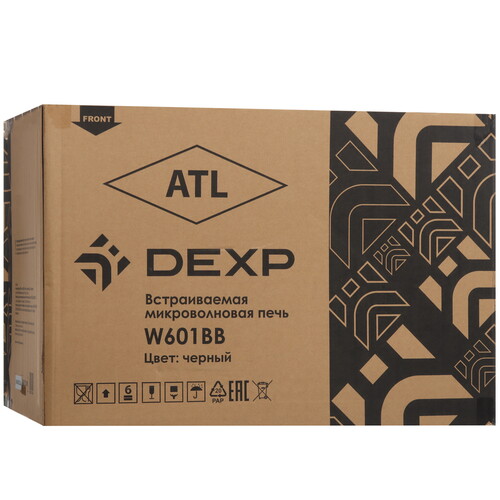 Купить Встраиваемая микроволновая печь DEXP W601BB черный  5445274. Характеристики, отзывы и цены в Донецке
