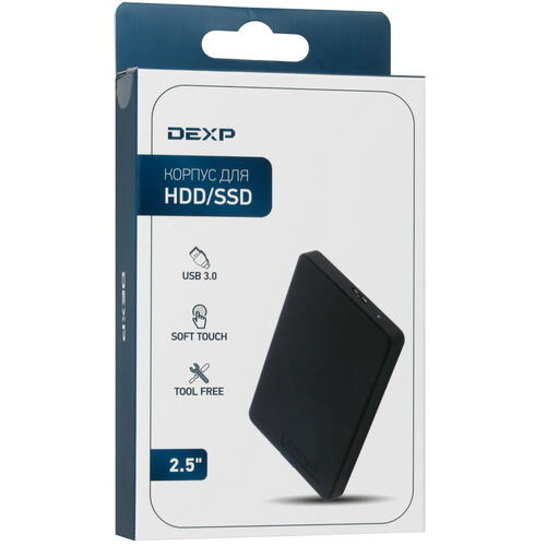 Купить 2.5" Внешний бокс DEXP AT-HD302RB  1398673. Характеристики, отзывы и цены в Донецке