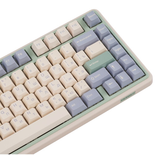 Купить Клавиатура проводная + беспроводная Varmilo VXT81 Eucalyptus  5486649. Характеристики, отзывы и цены в Донецке