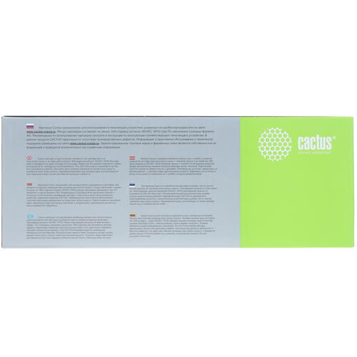 Купить Картридж лазерный Cactus CS-C716C голубой, с чипом  7936854. Характеристики, отзывы и цены в Донецке