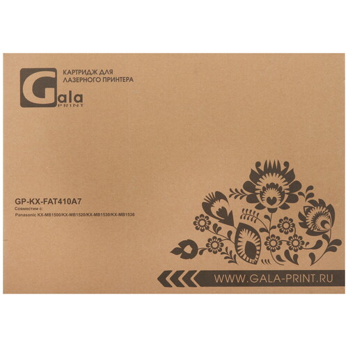 Купить Картридж лазерный GalaPrint GP-KX-FAT410A7 черный  9918482. Характеристики, отзывы и цены в Донецке
