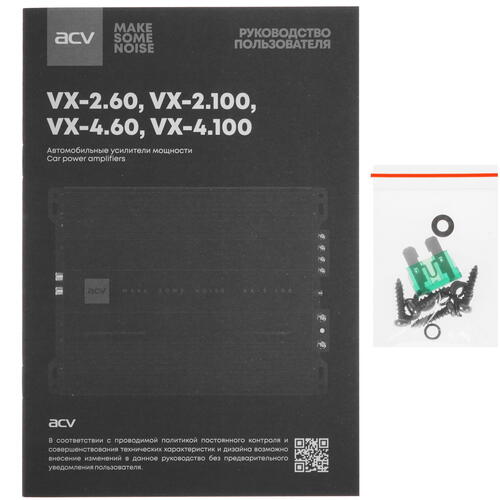 Купить Усилитель ACV VX-2.100  5404337. Характеристики, отзывы и цены в Донецке