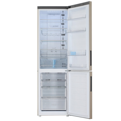 Купить Холодильник с морозильником   Haier C2F637CGGU1 золотистый  5463897. Характеристики, отзывы и цены в Донецке