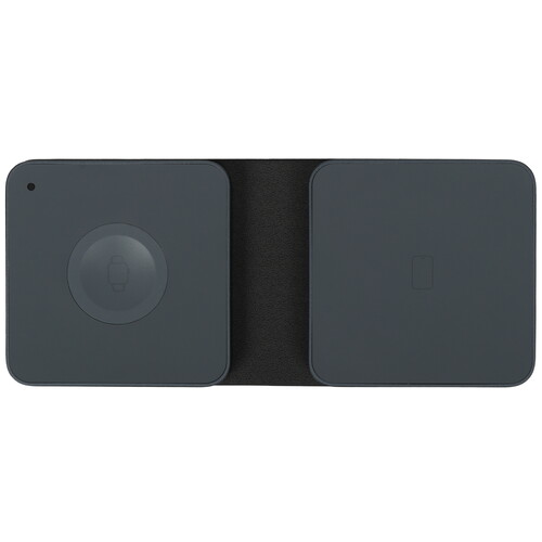 Купить Беспроводное зарядное устройство DEPPA Mini Fold QI 2 in 1 черный  5622780. Характеристики, отзывы и цены в Донецке