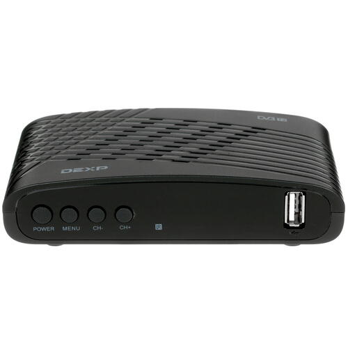 Купить Приставка для цифрового ТВ DEXP HD 7734P черный  4851696. Характеристики, отзывы и цены в Донецке