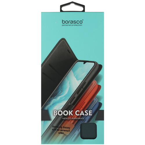 Купить Чехол-книжка  BoraSCO Book Case для Samsung Galaxy A16 4G зеленый  5499557. Характеристики, отзывы и цены в Донецке