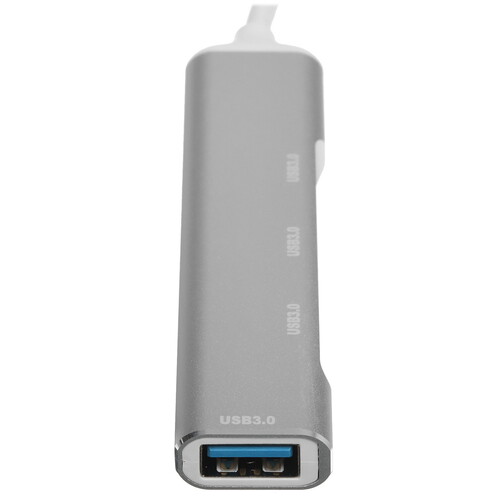 Купить USB-разветвитель LEEF LF-HUB-USBA3.0-4-silver  5626562. Характеристики, отзывы и цены в Донецке