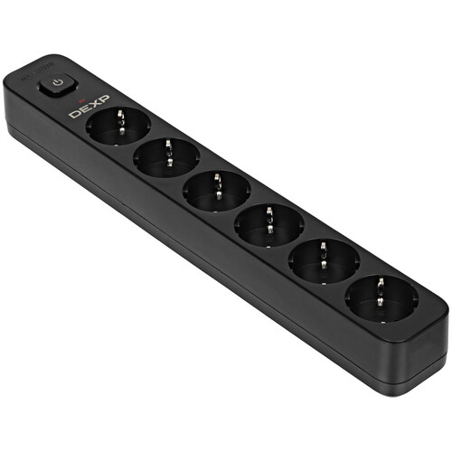 Купить Сетевой фильтр DEXP Intensity 630B черный  5402350. Характеристики, отзывы и цены в Донецке