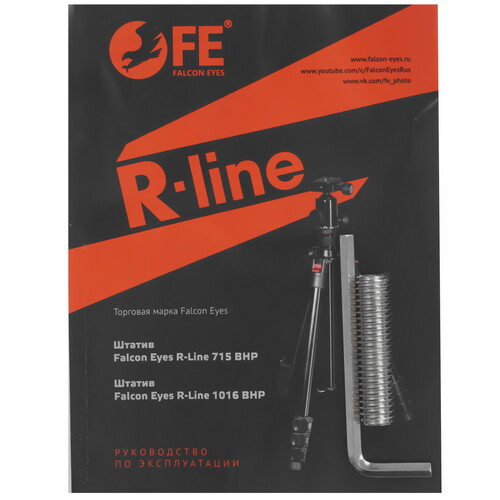 Купить Штатив Falcon Eyes R-Line 1016 BHP черный  9135223. Характеристики, отзывы и цены в Донецке