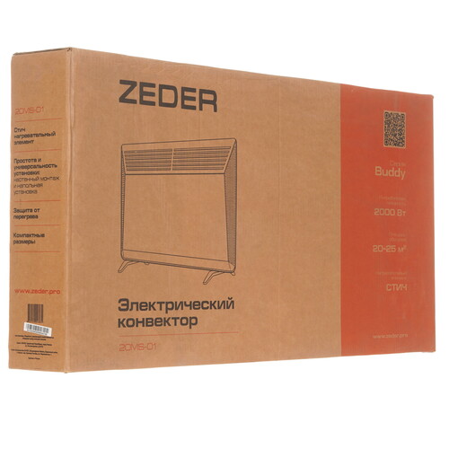 Купить Конвектор Zeder 20MS-01  9177268. Характеристики, отзывы и цены в Донецке