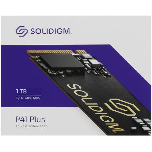 Купить 1000 ГБ M.2 NVMe накопитель Solidigm P41 Plus Series  5431506. Характеристики, отзывы и цены в Донецке