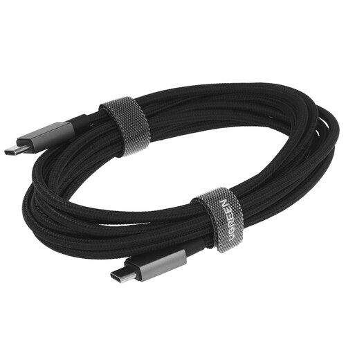 Купить Кабель круглый Ugreen USB Type-C - USB Type-C серый 3 м  5623209. Характеристики, отзывы и цены в Донецке