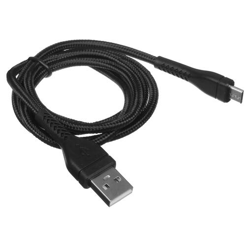 Купить Кабель круглый DEXP micro USB - USB 2.0 Type-A черный 1 м  1285437. Характеристики, отзывы и цены в Донецке