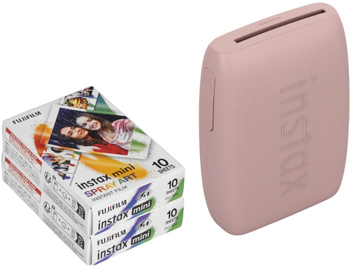 Купить Компактный фотопринтер FUJIFILM Instax Mini Link 3 Gift Box розовый  5643830. Характеристики, отзывы и цены в Донецке