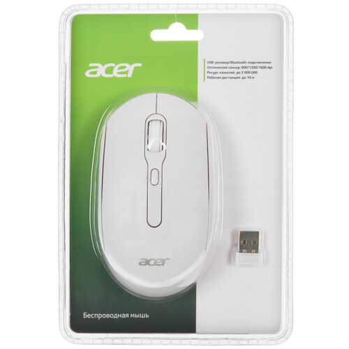 Купить Мышь беспроводная Acer OMR308  9075058. Характеристики, отзывы и цены в Донецке