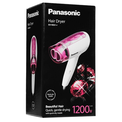 Купить Фен Panasonic EH-ND57-P615 PINK белый  9134983. Характеристики, отзывы и цены в Донецке