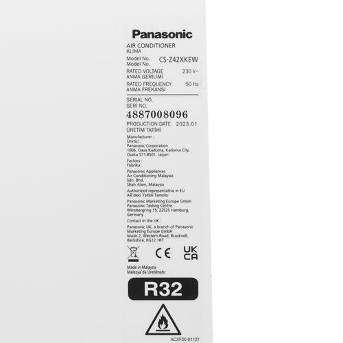 Купить Кондиционер настенный сплит-система Panasonic CS-Z42XKEW/CU-Z42XKE белый  9986647. Характеристики, отзывы и цены в Донецке