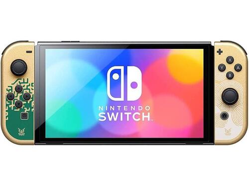 Купить Игровая консоль Nintendo Switch OLED – The Legend of Zelda: Tears of the Kingdom Edition золотистый  5429881. Характеристики, отзывы и цены в Донецке