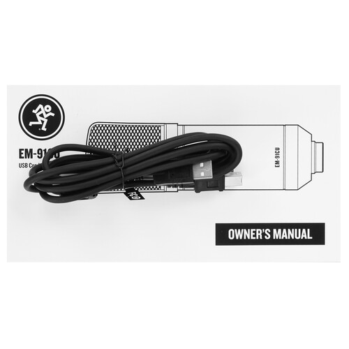 Купить Микрофон MACKIE EM-91CU черный  5613425. Характеристики, отзывы и цены в Донецке