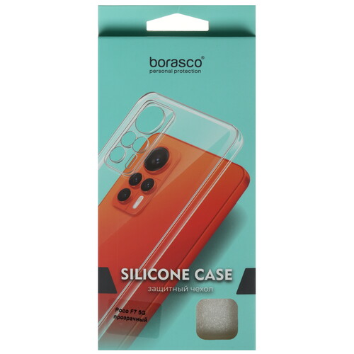 Купить Накладка  BoraSCO для POCO F7 прозрачный  5630706. Характеристики, отзывы и цены в Донецке