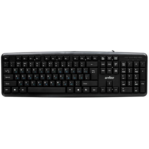 Купить Клавиатура+мышь  проводная  Aceline KM-1208U черный  5031313. Характеристики, отзывы и цены в Донецке