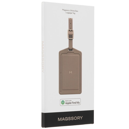 Купить Беспроводная метка Magssory Ultima Geo Luggage Tag бежевый  9265529. Характеристики, отзывы и цены в Донецке
