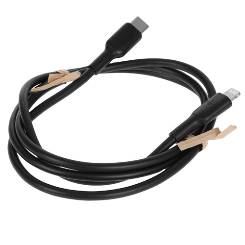 Купить Кабель круглый Belkin Lightning 8-pin MFI - USB Type-C черный 1 м  9115857. Характеристики, отзывы и цены в Донецке
